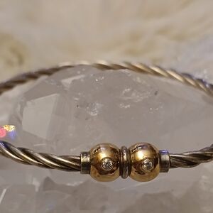 Elegant Gold and Silver Women's Bracelet